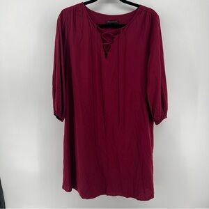 Banana Republic size small burgundy dress